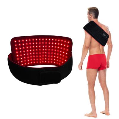 LED red and infrared light therapy belt